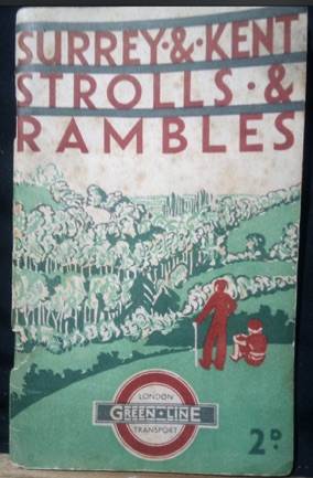 1934 Surrey & Kent Strolls and Rambles booklet Rambles